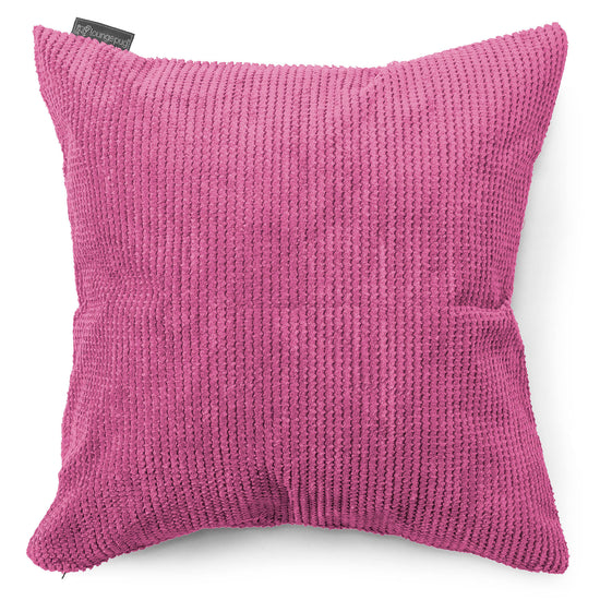 Extra veľký dekoračný poťah na vankúš 70 x 70 cm - Pom Pom Ružová 01