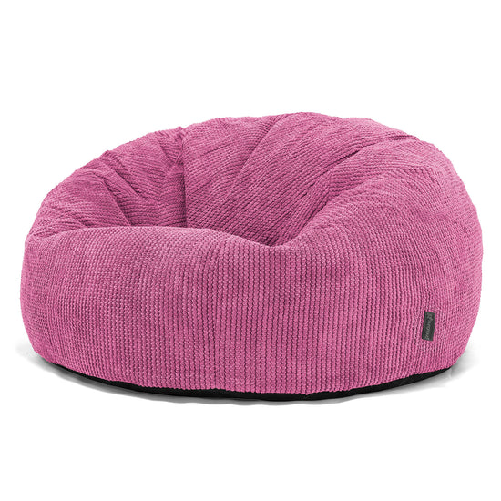 Klasická pohovka sedací vak - Pom Pom Ružová 01