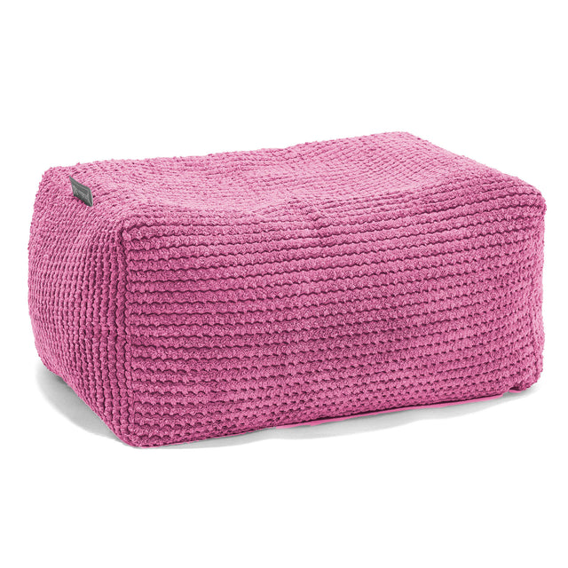 Malá podnožka - Pom Pom Ružová 01
