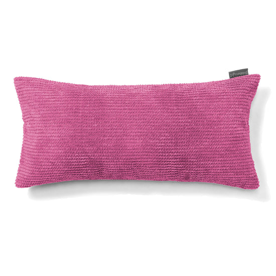 Obdĺžnikový dekoračný poťah na vankúš XL 40 x 80 cm - Pom Pom Ružová 01