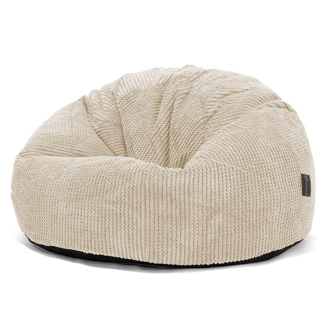 Klasická stolička sedací vak - Pom Pom Slonovinová 01