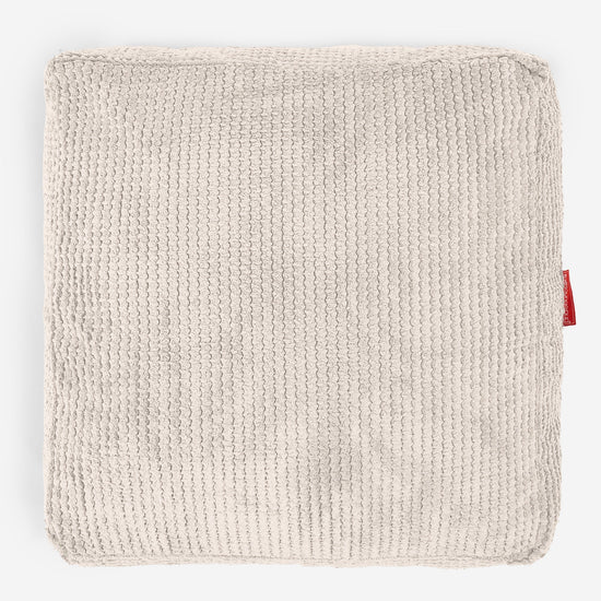 Veľký podlahový vankúš - Pom Pom Slonovinová 03