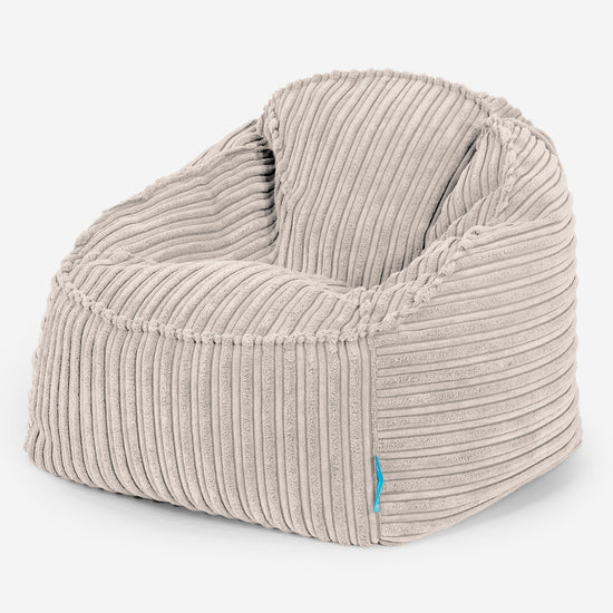 Sedací vak Sloucher pre deti vo veku 2 do 6 rokov - Menčester Slonovinová 01