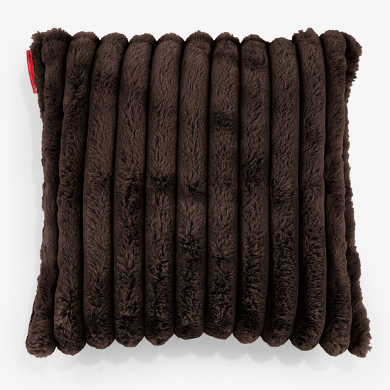 Dekoračný poťah na vankúš 47 x 47 cm - Ultra plyšový kord Sobolia 01