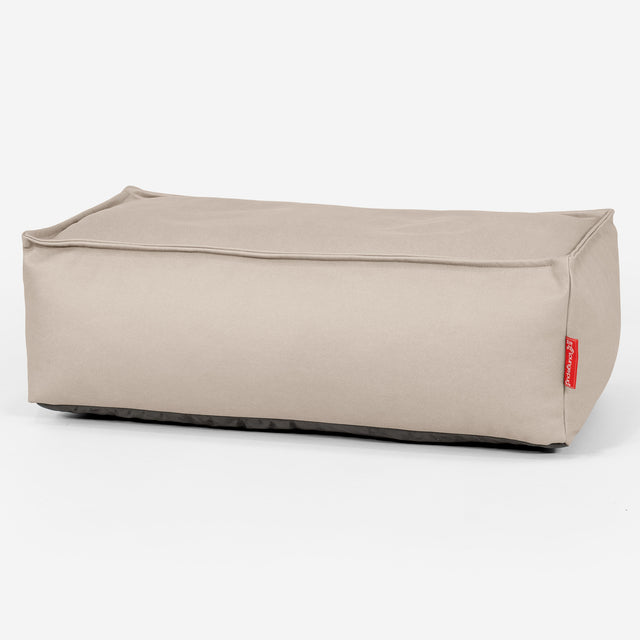 Velká podnožka - Vegánska koža Slonovinová 01