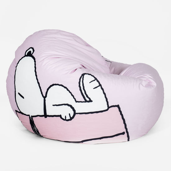 Snoopy Detský sedací vak Flexforma Junior pre deti vo veku 2 do 14 rokov - Dom 01