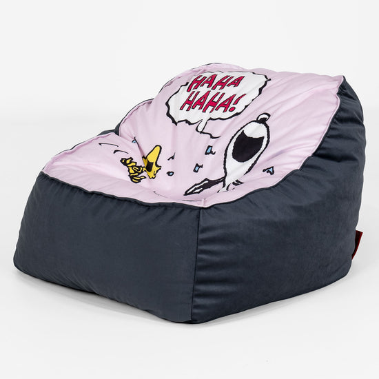 Snoopy Sedací vak Sloucher pre deti vo veku 2 do 6 rokov - Smiech 02