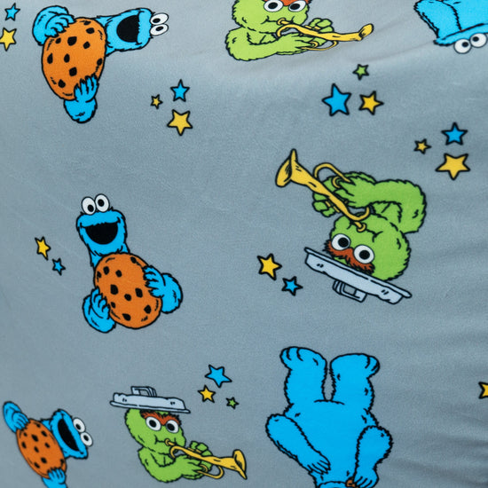 Pohovka sedací vak - Cookie Monster a Oscar The Grouch 03