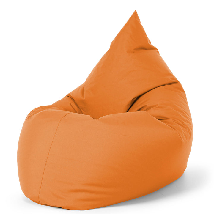 Extra veľký sedací vak - Jednoduchá Údržba vonku Oranžová 02