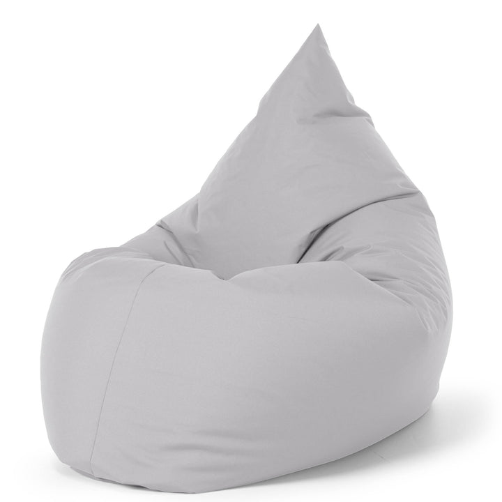 Extra veľký sedací vak - Jednoduchá Údržba vonku Strieborná 02