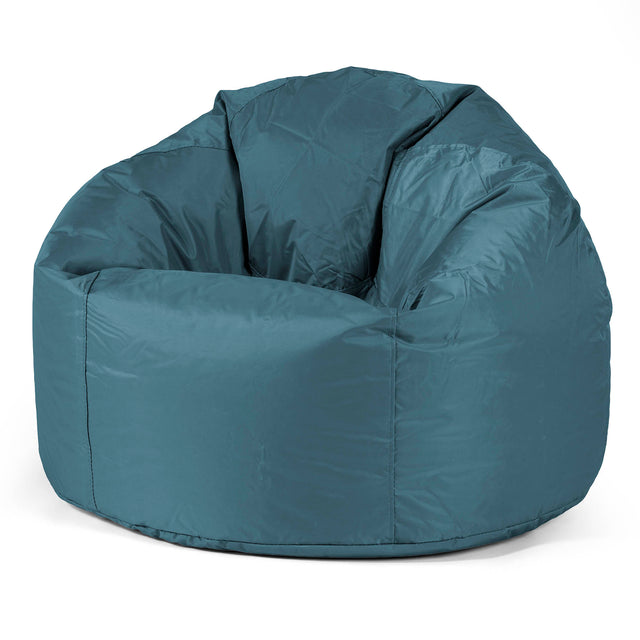 Klasická stolička sedací vak - SmartCanvas™ Benzínová modrá 01