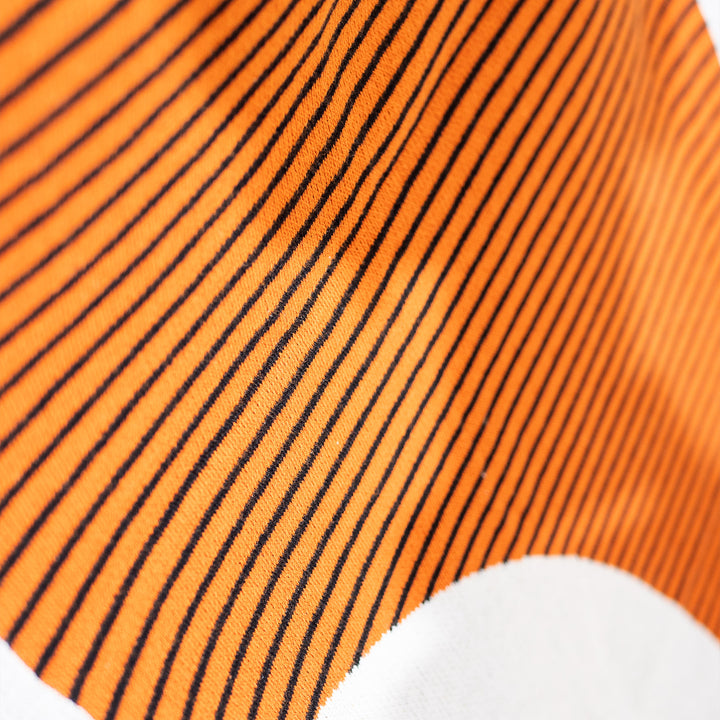 Deka / prikrývka - Pletené Abstraktný farebný blok Oranžová 02