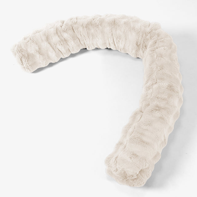 Útulný vankúš XXL Náhradný Poťah - Umelá kožušina Bublina 01