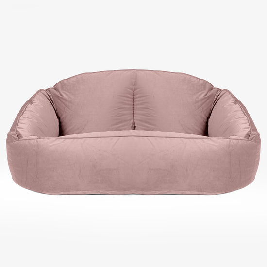 Bubble Sofa Bean Bag - Velvet Rose Pink 01