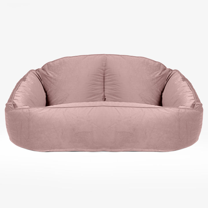 Bubble Sofa Bean Bag - Velvet Rose Pink 01