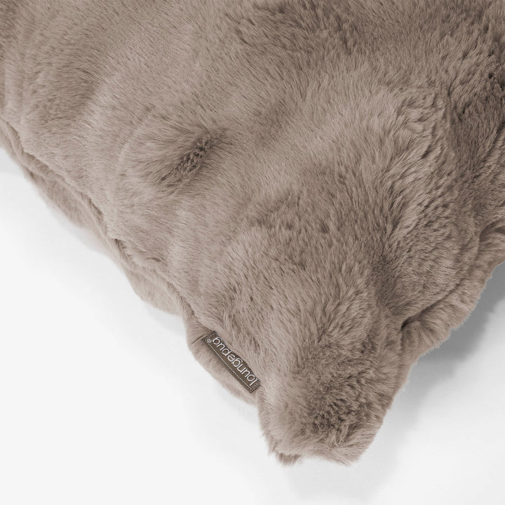 Dekoračný poťah na vankúš 47 x 47 cm - Umelá kožušina Bublina Norková 02