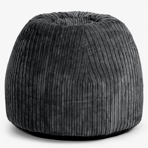 Ergonomické kancelárske pouf-kreslo - Menčester Čierna - 01
