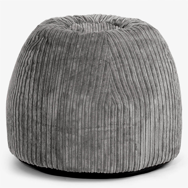 Ergonomické kancelárske pouf-kreslo - Menčester Grafitová šedá - 01