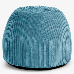 Ergonomické kancelárske pouf-kreslo - Menčester Morská modrá