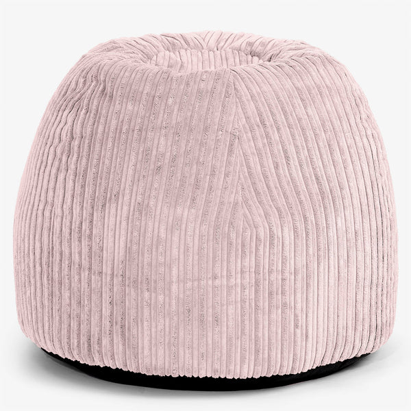 Ergonomické kancelárske pouf-kreslo - Menčester Ružovo červená - 01