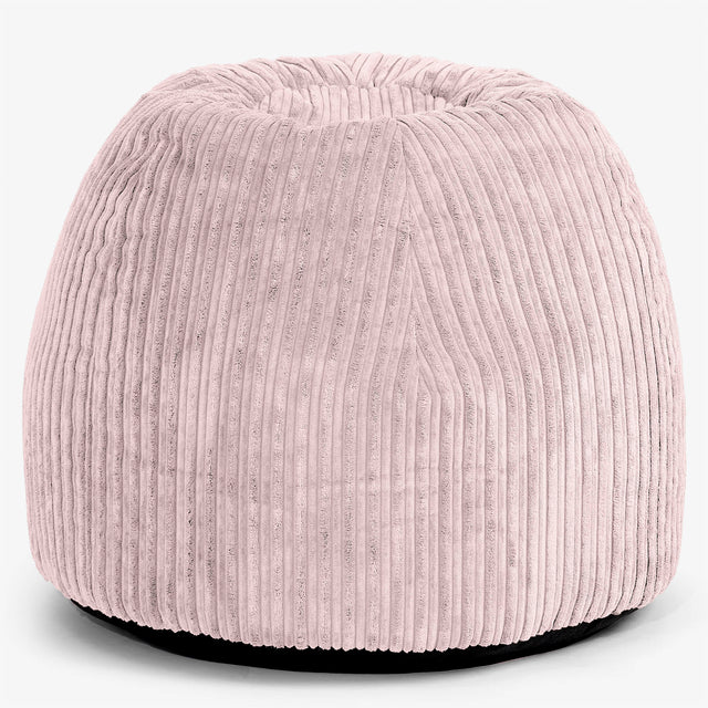 Ergonomické kancelárske pouf-kreslo - Menčester Ružovo červená - 01