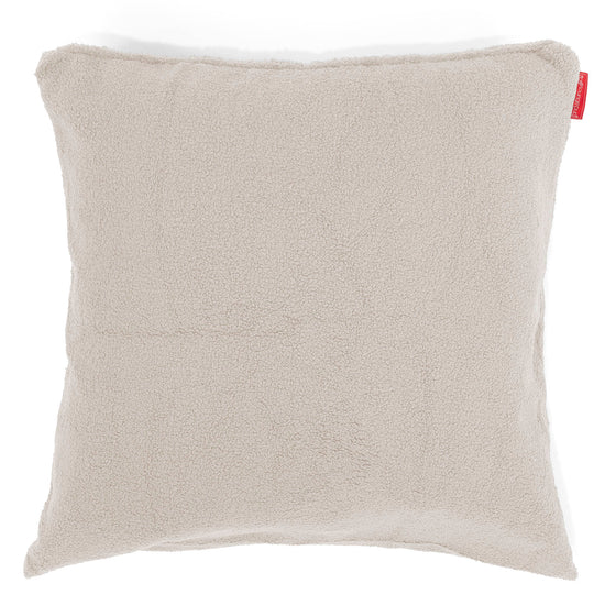 Extra veľký dekoračný poťah na vankúš 70 x 70 cm - Buklé Slonovinová 01