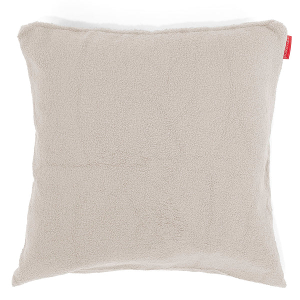 Extra veľký dekoračný poťah na vankúš 70 x 70 cm - Buklé Slonovinová 01