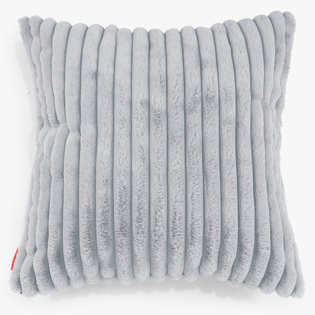 Extra veľký dekoračný poťah na vankúš 70 x 70 cm - Ultra plyšový kord Modré kačacie vajce 01