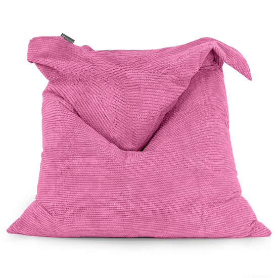 Extra veľký sedací vak - Pom Pom Ružová 01