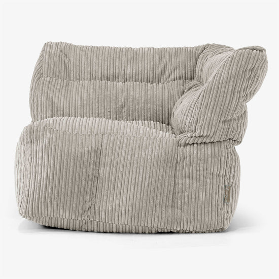 Modulárna pohovka sedací vak, Ľavý Rohový Diel - Menčester Norková 01