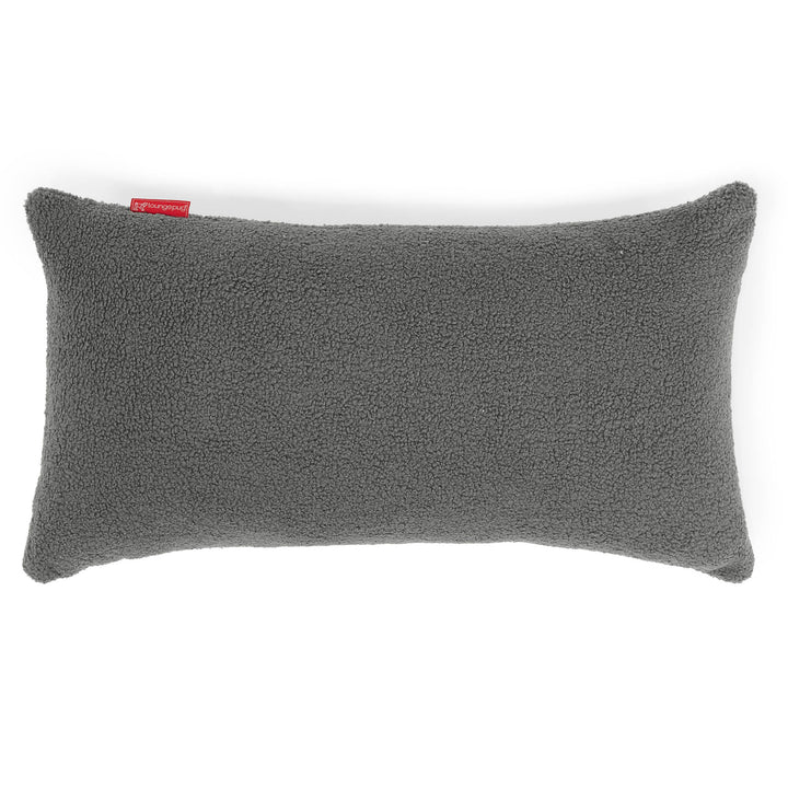 Obdĺžnikový dekoračný poťah na vankúš XL 40 x 70 cm - Buklé Šedá 01