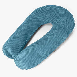 Objímací vankúš - Pom Pom Morská modrá