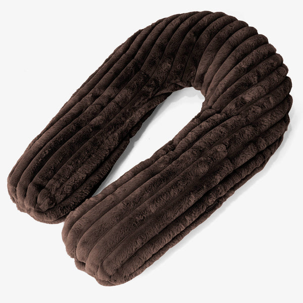 Objímací vankúš - Ultra plyšový kord Sobolia 01