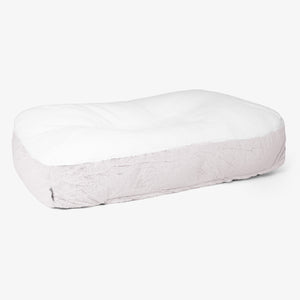 Pelech pre psa Sloucher XL - Falošná králičia kožušina Prašná ružová