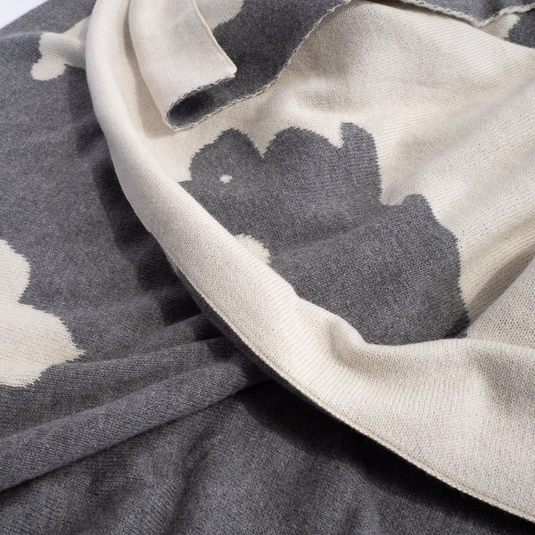 Deka / prikrývka - Pletené Králik Fabric Close-up Image