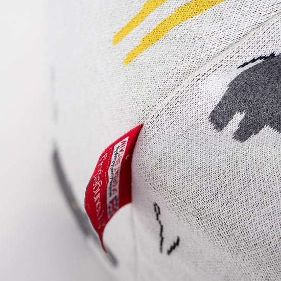 Klasická detská stolička sedací vak vo veku 1-5 rokov - Pletené Safari 02