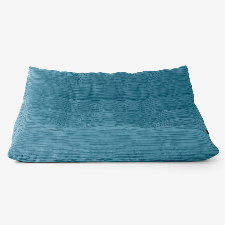 Podlahová pohovka Noah so sedacím vakom - Menčester Morská modrá 01