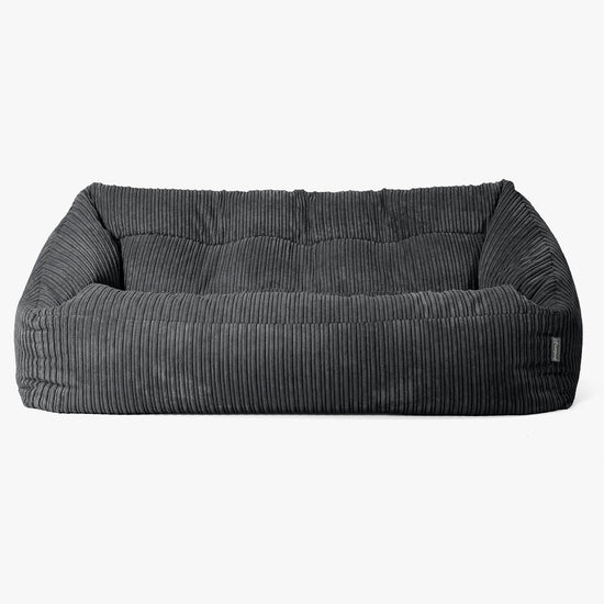 Maya Sofa Bean Bag - Cord Black 01