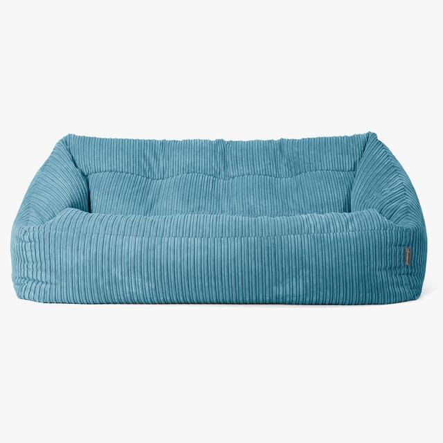 Maya Sofa Bean Bag - Cord Aegean Blue 01