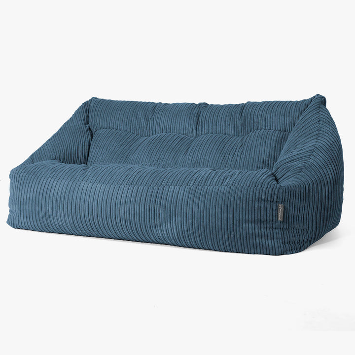 Maya Sofa Bean Bag - Cord Navy Blue 03