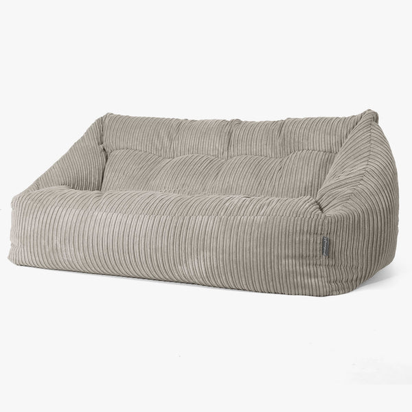 Maya Sofa Bean Bag - Cord Mink 01