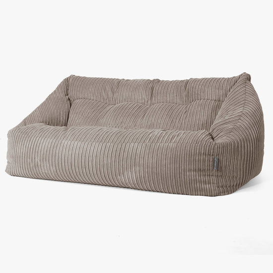 Maya Sofa Bean Bag - Cord Dovetail Grey 03