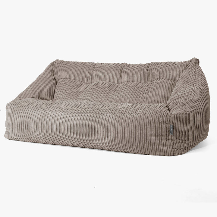 Maya Sofa Bean Bag - Cord Dovetail Grey 03