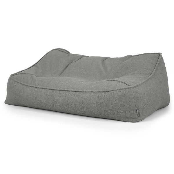 Pohovka sedací vak Sloucher - Buklé Šedá