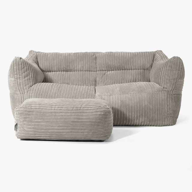 Victor Sofa Bean Bag - Cord Mink 02