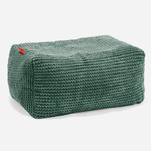 Malá podnožka - Pom Pom Machová Zelená