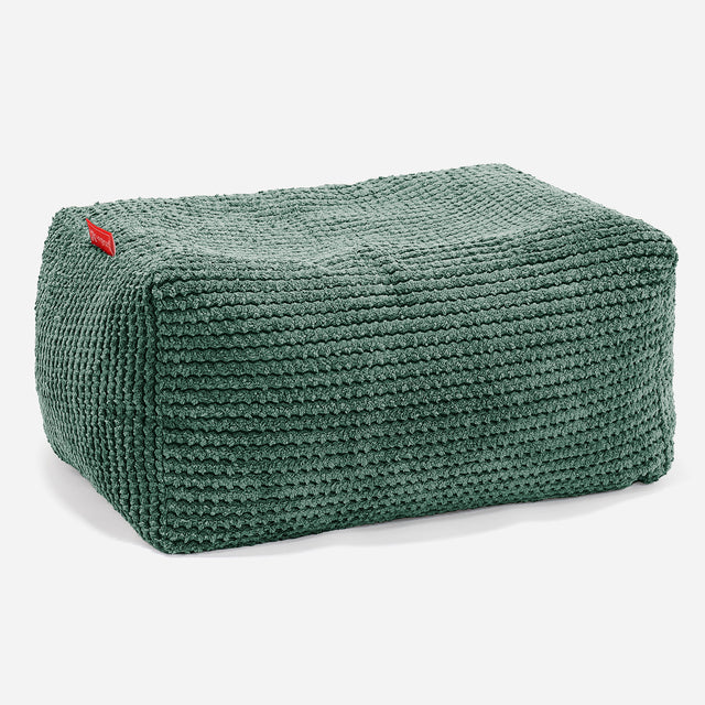 Malá podnožka - Pom Pom Machová Zelená 01