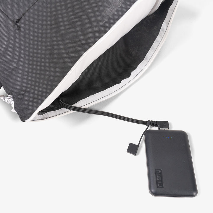 Vyhrievaný vankúš 45 x 45cm - Sherpa Námornícka modrá 05