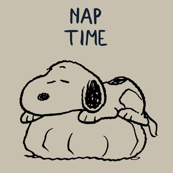 Snoopy Detský útulný vankúš s vysokým operadlom - Nap Time Fabric Close-up Image