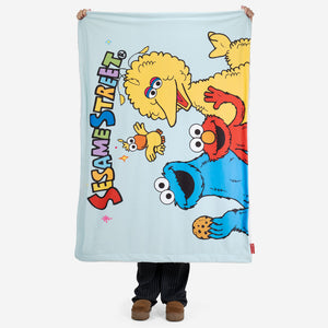 Deka / prikrývka Sherpa - Sesame Street